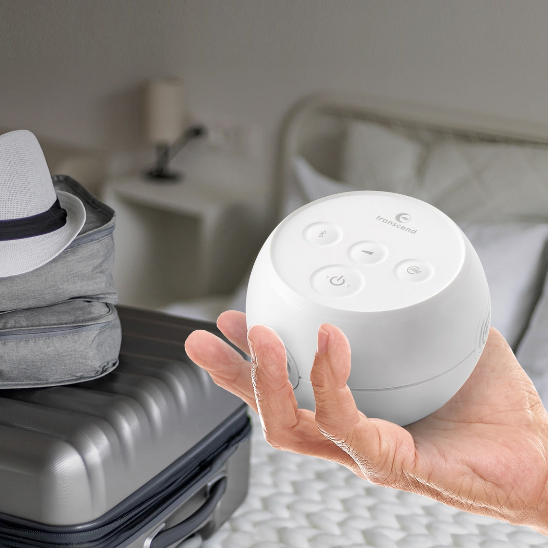 Transcend Micro Auto CPAP Machine for Sleep Apnea - Portable Travel CPAP Device with Quiet Operation & Comfortable Mask - Perfect for Home Use, Camping, and Business Trips