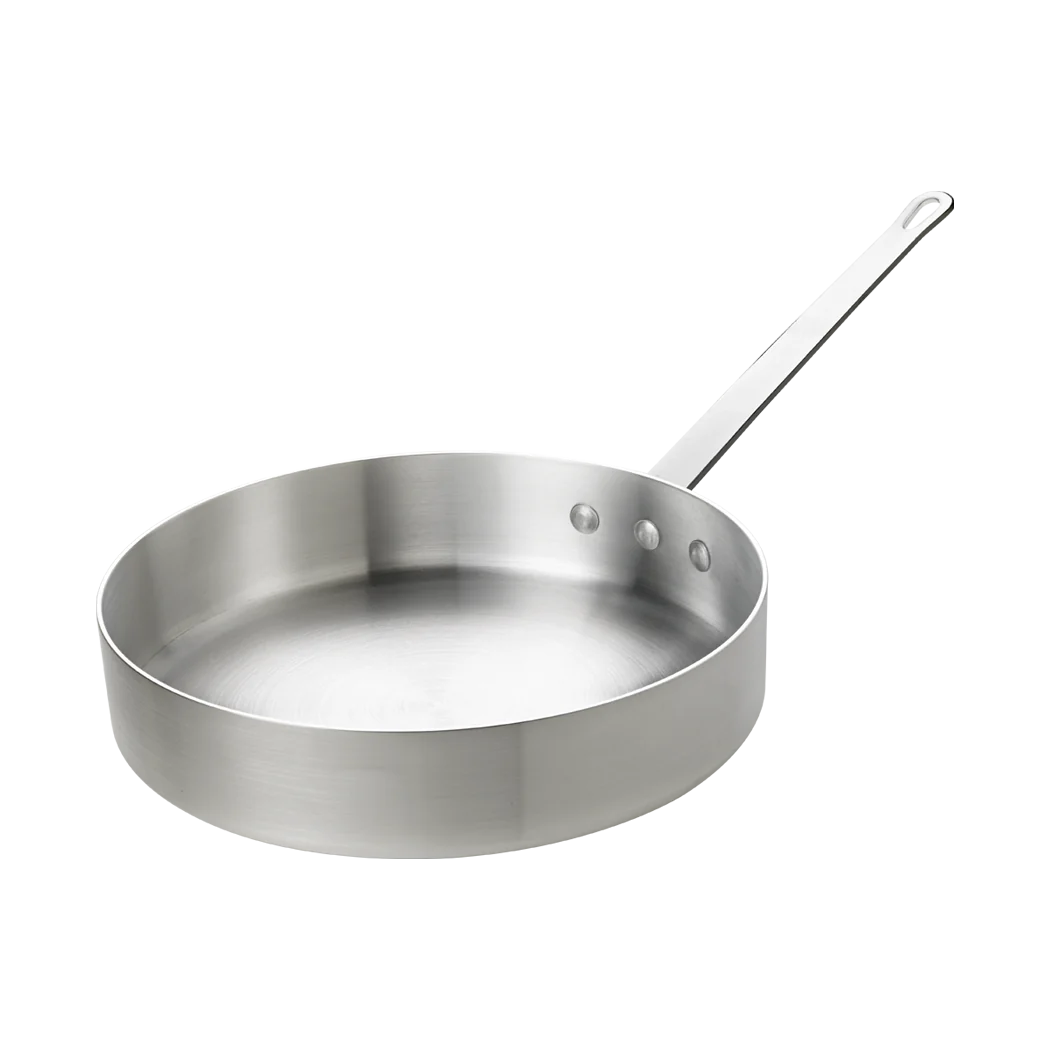 Thermalloy 14 x 2.75 Inch Aluminum Saute Pan - Professional Nonstick Frying Pan for Cooking, Stir-Frying & Searing - Perfect for Home Kitchen & Restaurant Use