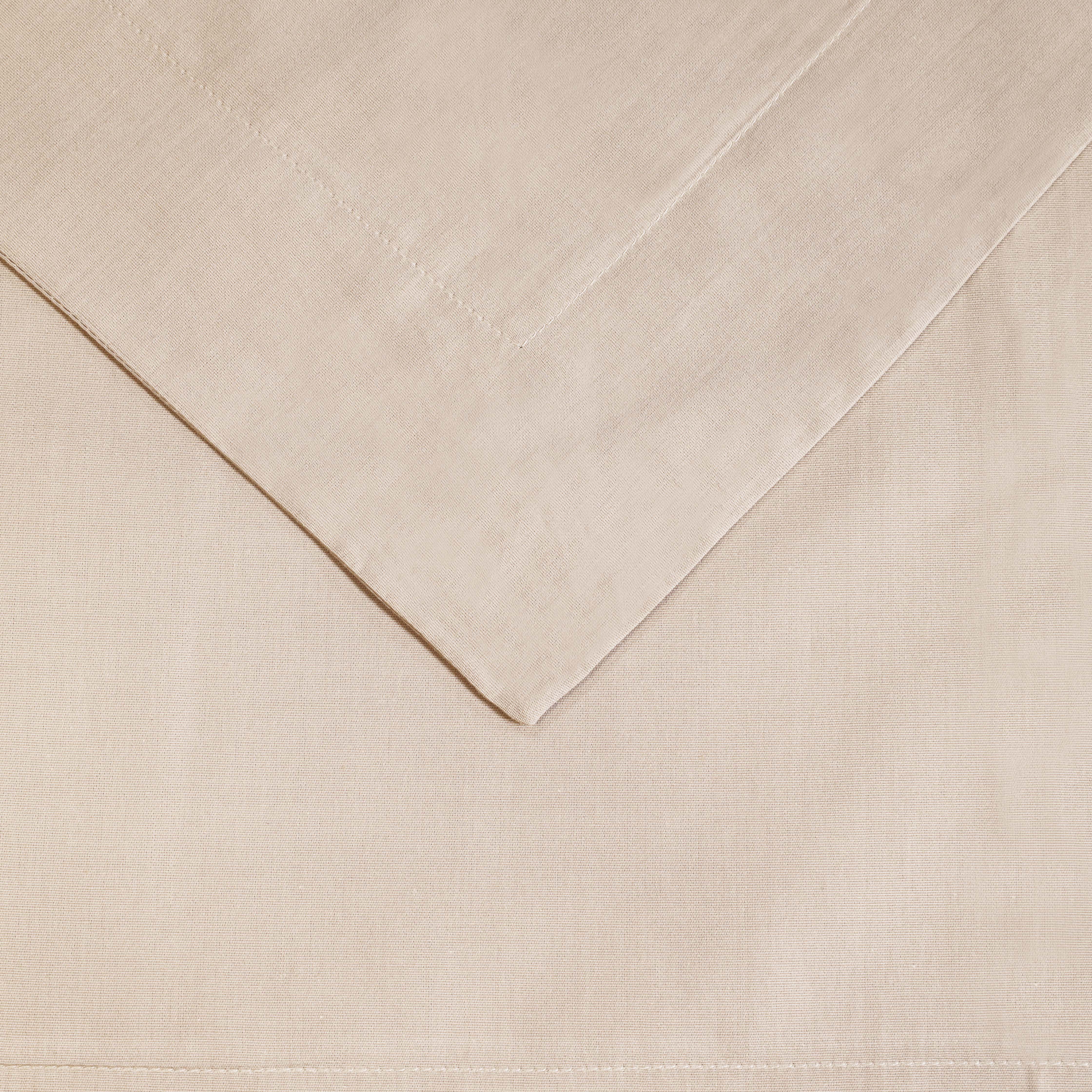 300 Thread Count Cotton Percale Solid Duvet Cover Set - Queen Size, Breathable & Soft Bedding Set for All Seasons - Perfect for Master Bedroom, Guest Room & Hotel Use