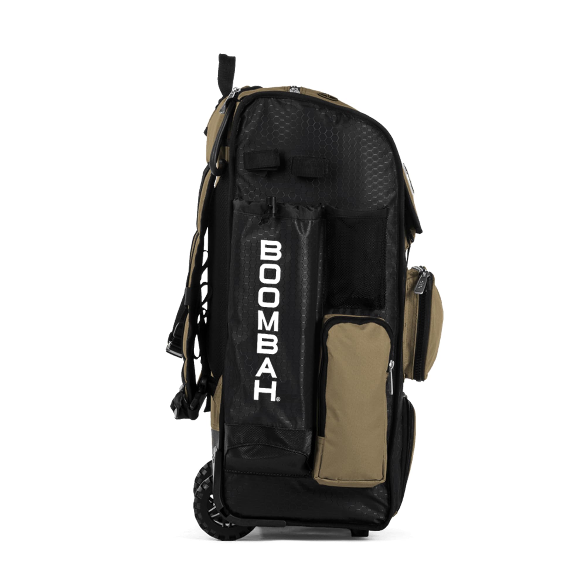 Boombah Superpack Hybrid Rolling Bat Bag - Wheeled & Backpack Style for Baseball & Softball Players | Perfect for Travel & Team Games
