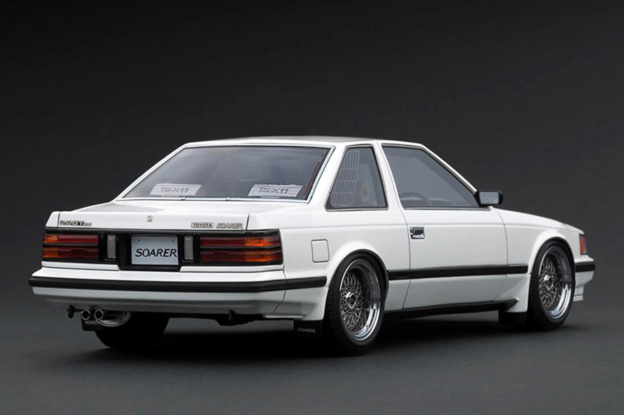 1:18 Scale Toyota Soarer 2800GT Extra (Z10) White Diecast Model Car - Perfect for Collectors, Display, and Japanese Classic Car Enthusiasts