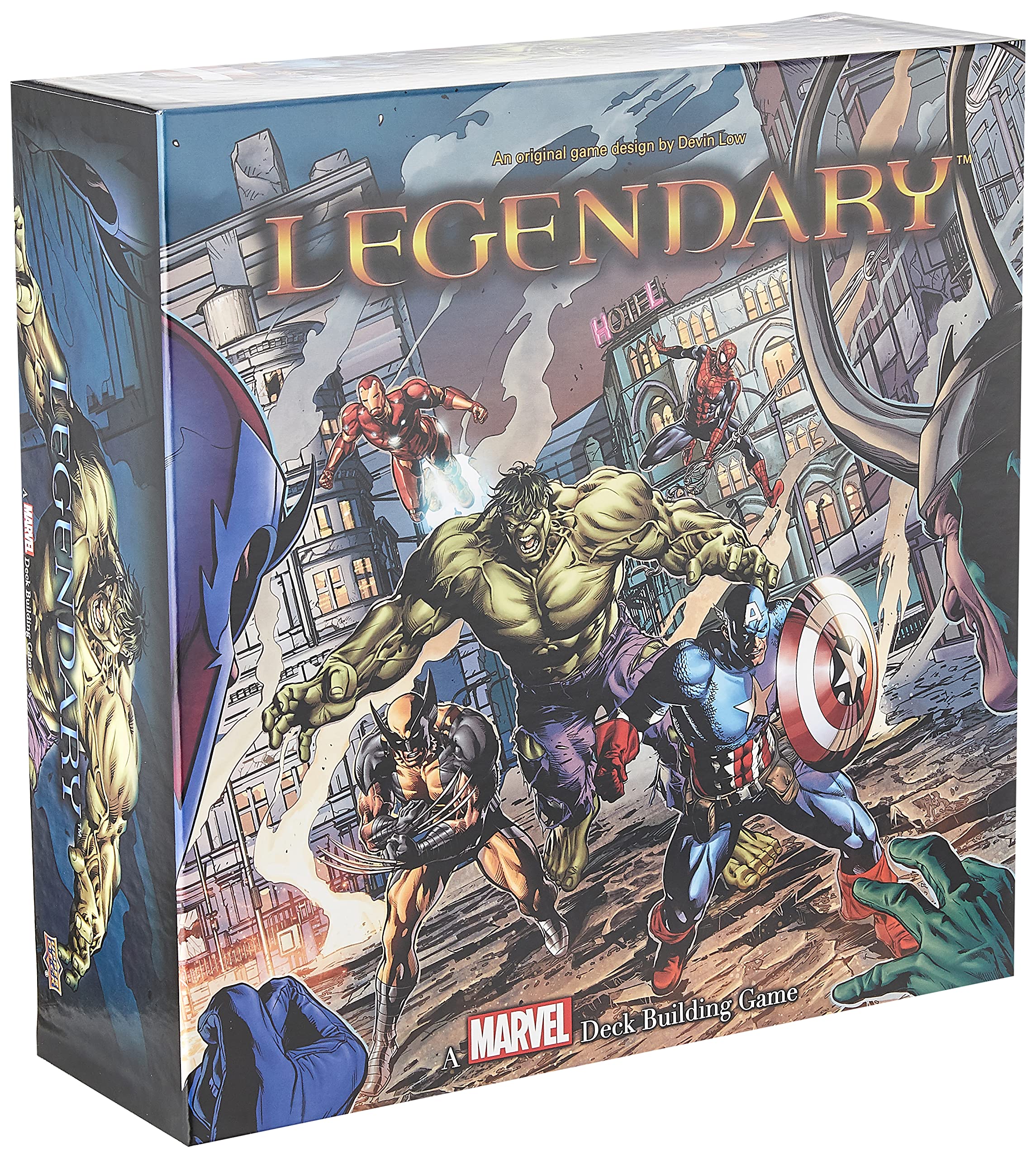 Upper Deck Legendary: A Marvel Deck Building Game - Strategy Card Game for Superhero Fans | Perfect for Game Nights & Marvel Enthusiasts