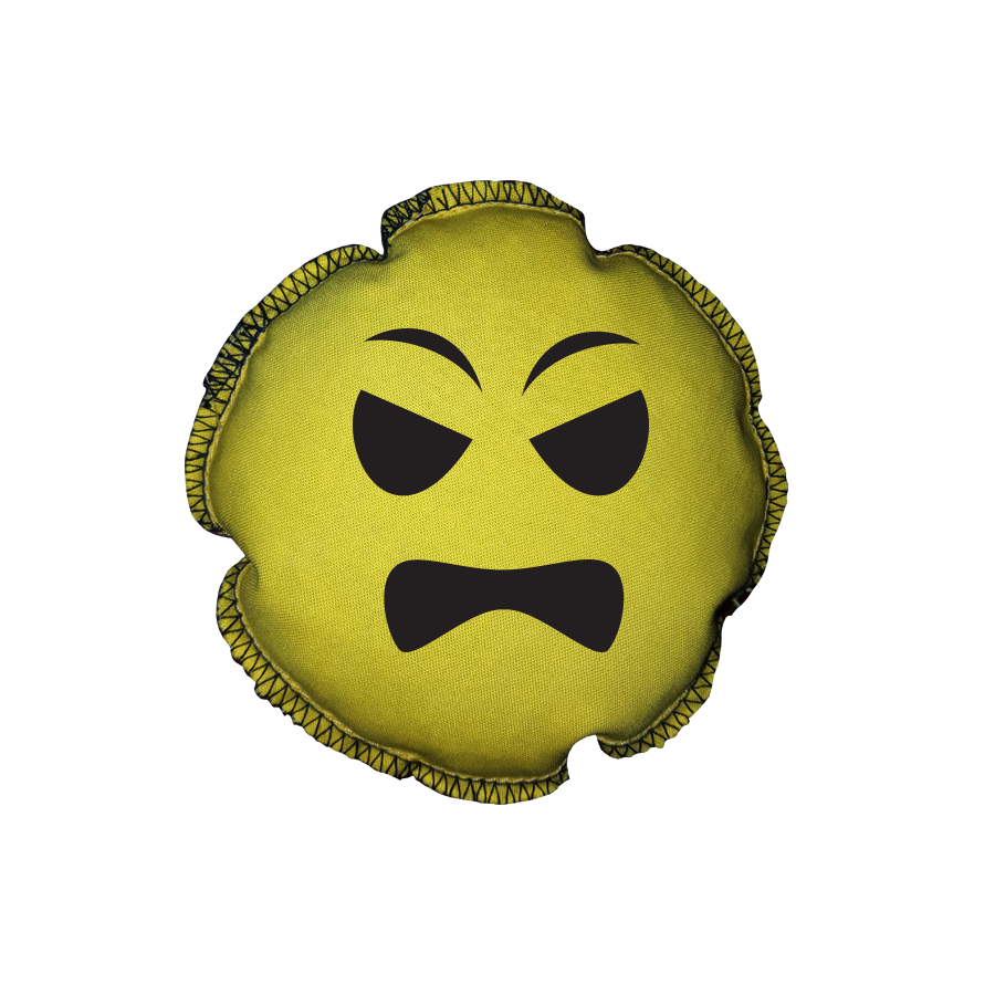 Storm Stormoji Angry Grip Sack - Stress Relief Ball for Office & Anxiety - Squeeze Toy for Adults & Kids - Perfect for Desk, Car, and Travel Use