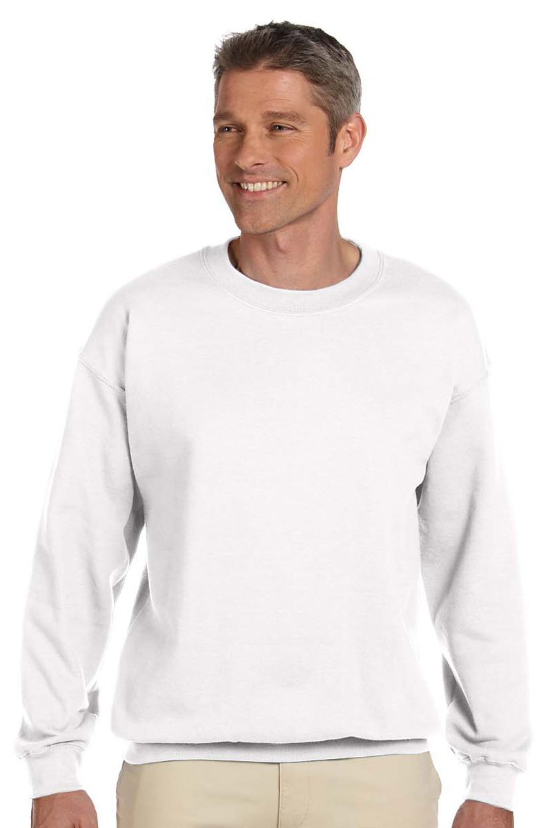 Hanes Men's Heavyweight Fleece Crewneck Sweatshirt - Soft Cotton Pullover for Casual Wear, Gym & Outdoor Activities | Warm Winter Comfort Top for Men