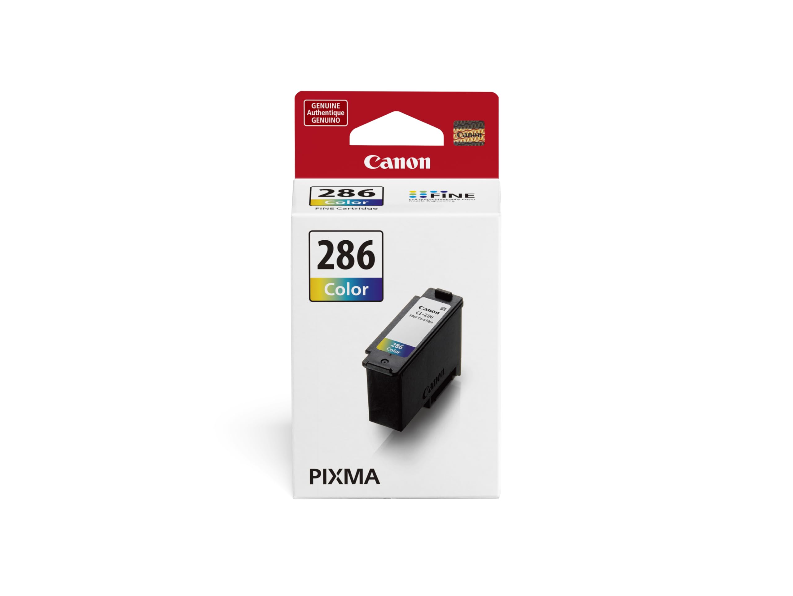 Genuine Canon CL-286 Color Ink Cartridge - Compatible with TR7820, TS7720 & TS7722 Printers - High-Quality Photo & Document Printing for Home & Office Use