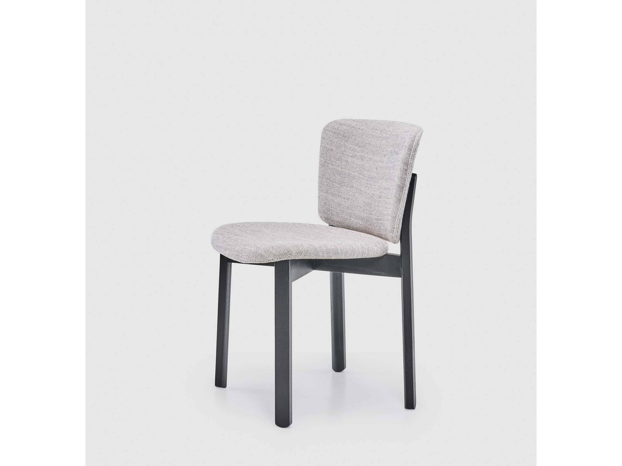 Pinta Modern Dining Chair - Mid Century Wooden Kitchen Chair with Upholstered Seat - Perfect for Dining Room, Kitchen, and Breakfast Nook