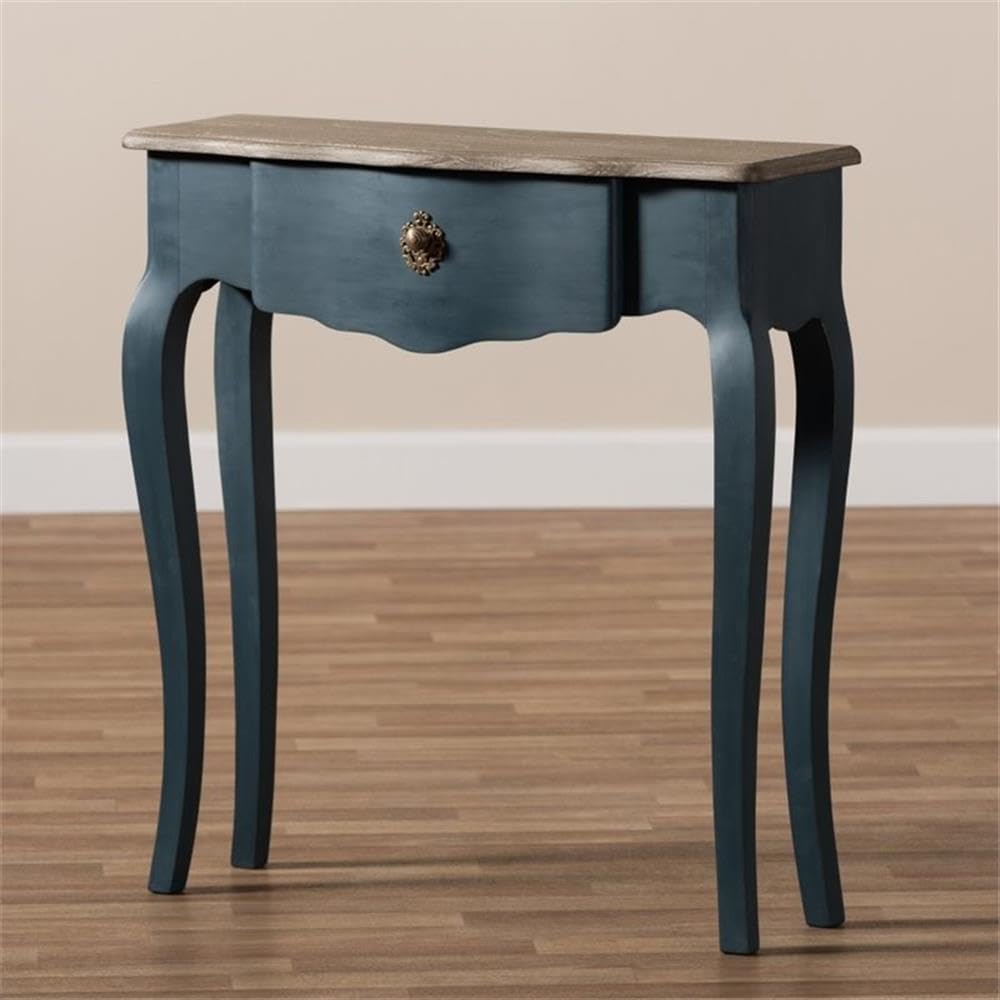 BOWERY HILL Provincial Blue Spruce Console Table - Entryway Sofa Table, Hallway Accent Furniture for Living Room & Bedroom Decor