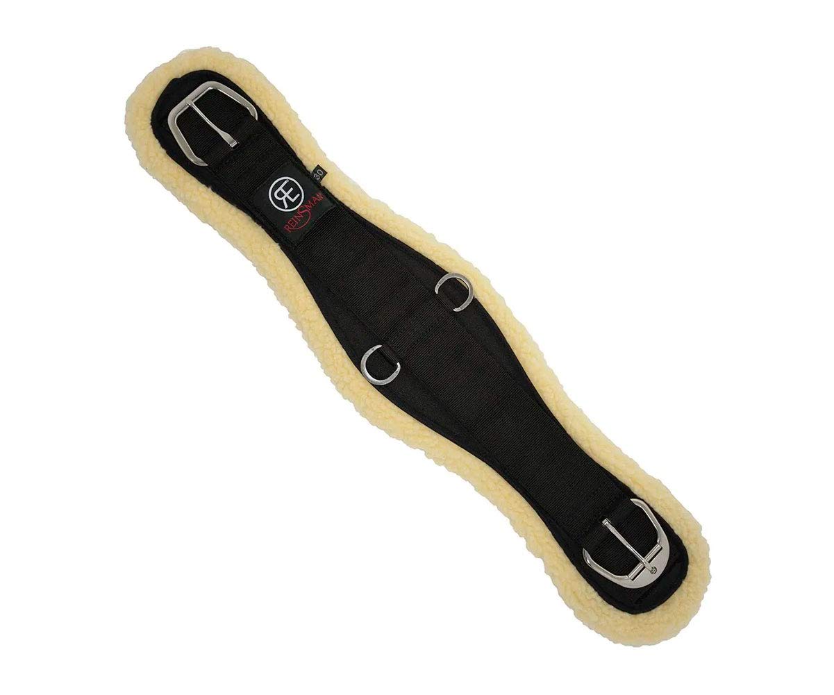 Reinsman Roper Fleece Cinch with Removable Liners for Horses - Comfortable & Adjustable Western Cinch for Trail Riding, Roping & Ranch Work