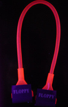 UV Sensitive 10-inch Red Floppy Disc - Perfect for Retro Gaming, Vintage Computer Collectors & Data Storage Enthusiasts