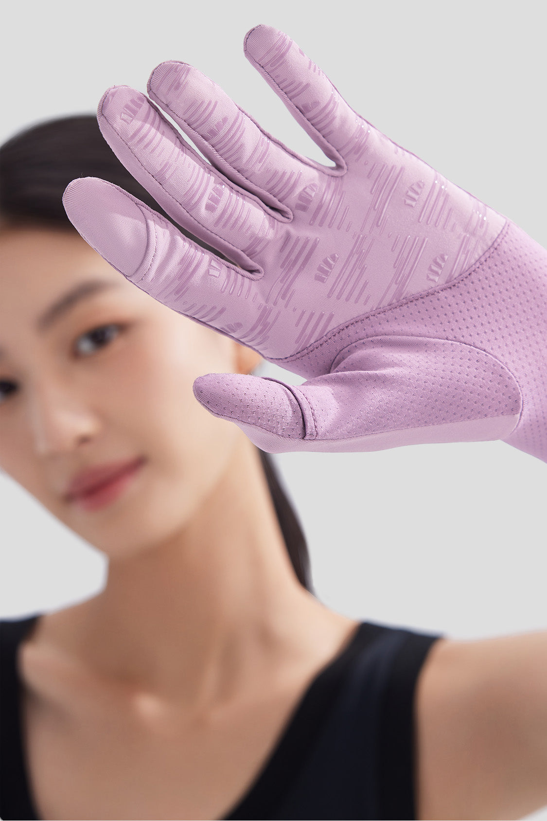 Longloop Women's UPF50+ Sun Protection Arm Sleeves with Gloves - UV Blocking Cooling Arm Covers for Outdoor Sports, Cycling, Running & Driving