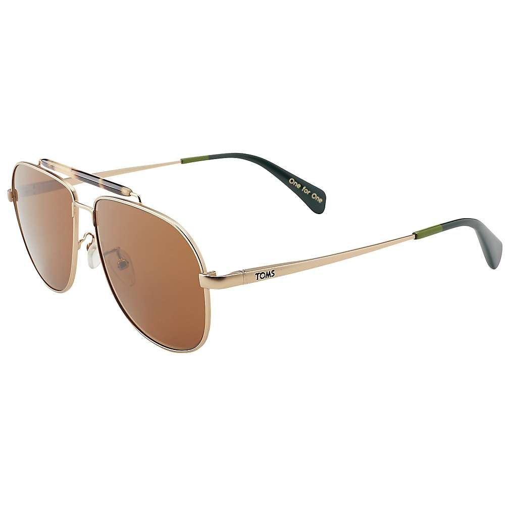TOMS Booker Sunglasses for Women & Men - Classic Aviator Style UV Protection - Perfect for Outdoor Activities, Travel & Beach Vacations