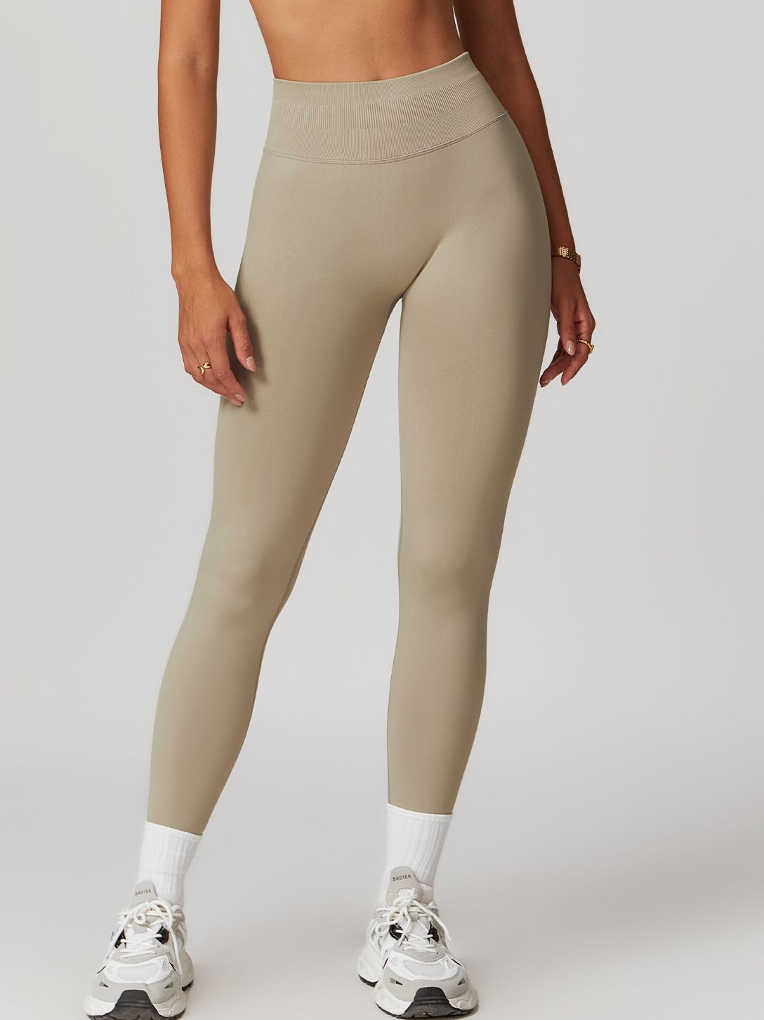 ZASUWA Women's High Waisted Seamless Scrunch Butt Lifting Leggings - Perfect for Yoga, Gym Workouts & Everyday Wear