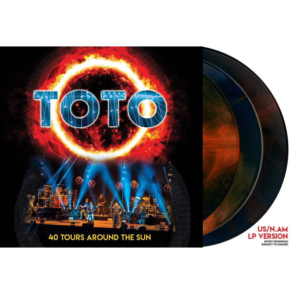 40 Tours Around The Sun Limited Edition 3LP Vinyl Record - Perfect for Music Collectors & Anniversary Gifts | Home Listening, DJ Sets & Special Occasions