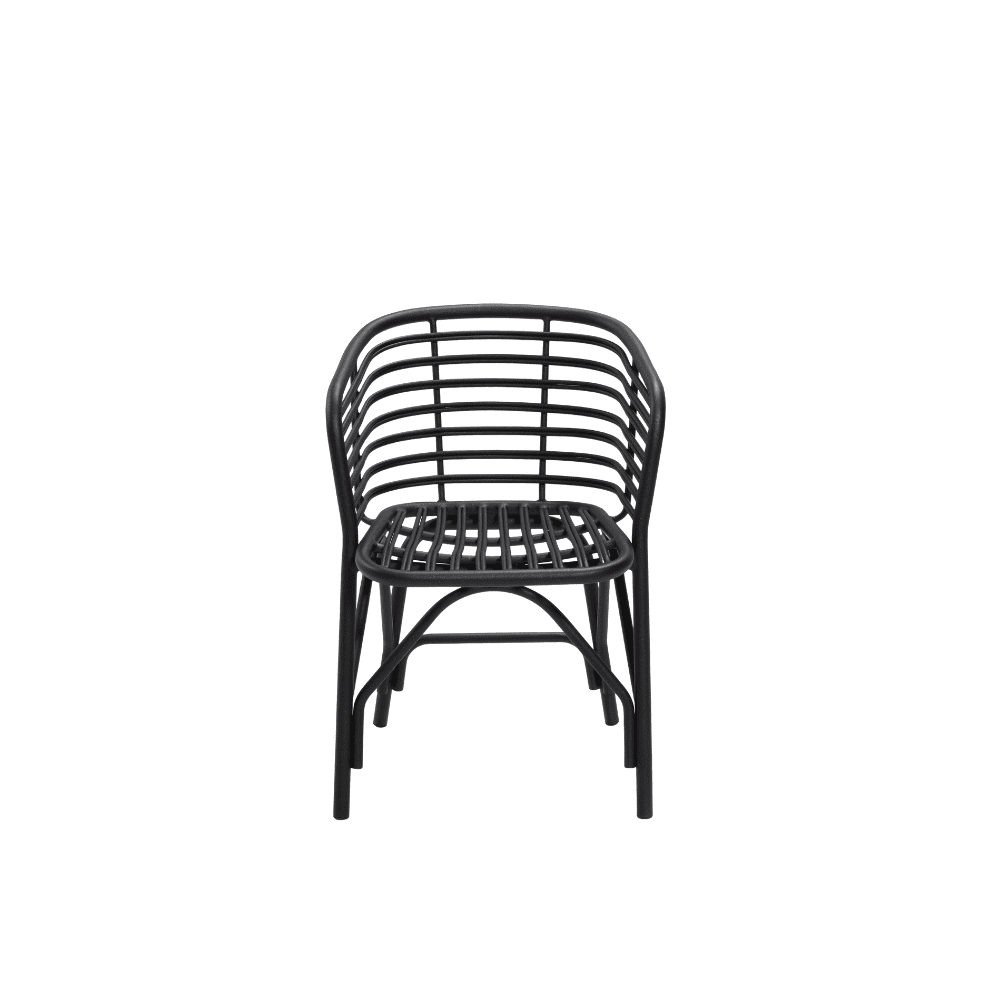 Premium Blend Outdoor Armchair - Weather-Resistant Patio Lounge Chair for Garden, Poolside & Backyard Relaxation - Comfortable Modern Outdoor Furniture for Porch, Deck & Balcony Use