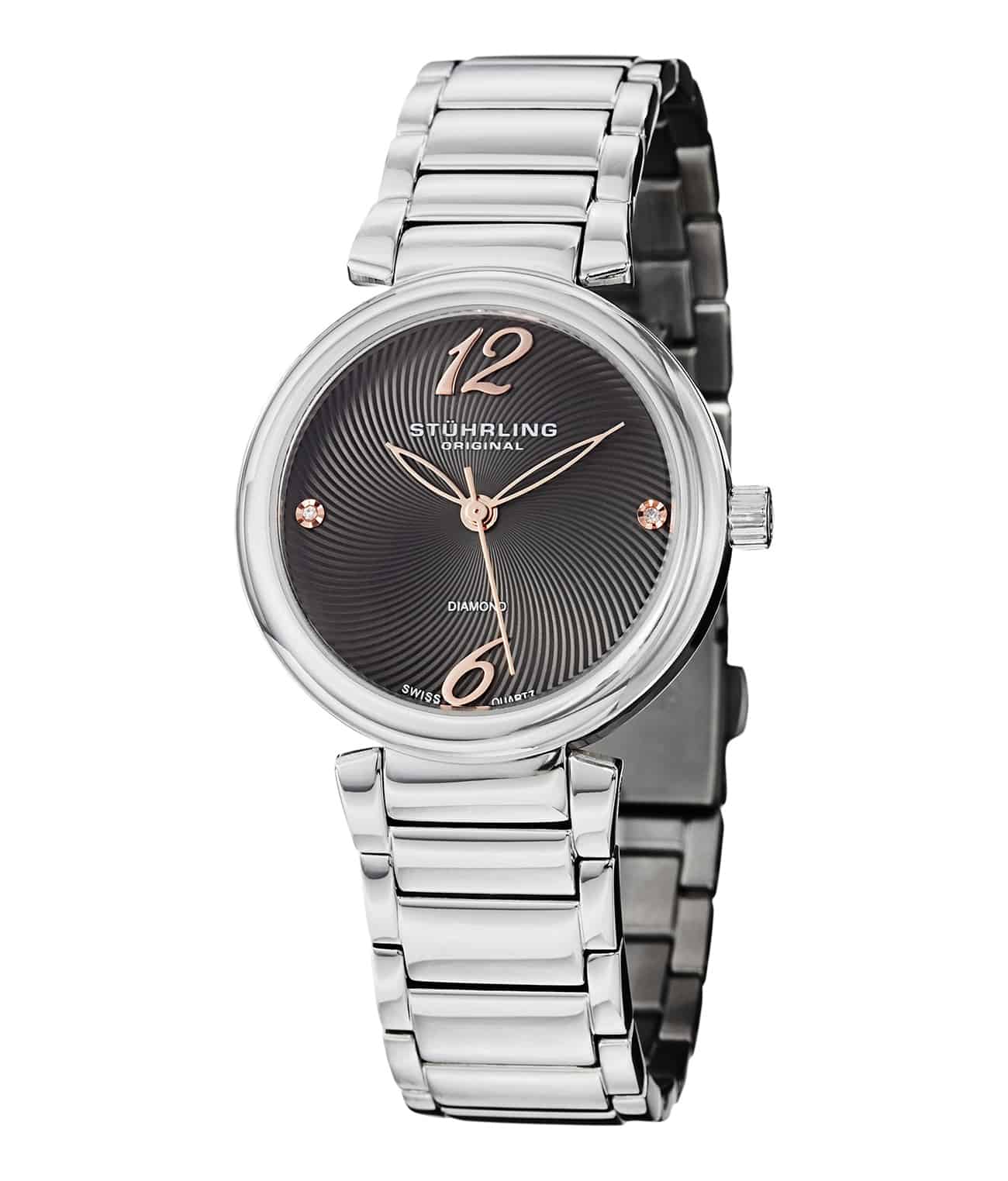Silver Dial / Silver Case / Silver Stainless Steel Bracelet Deployant Buckle