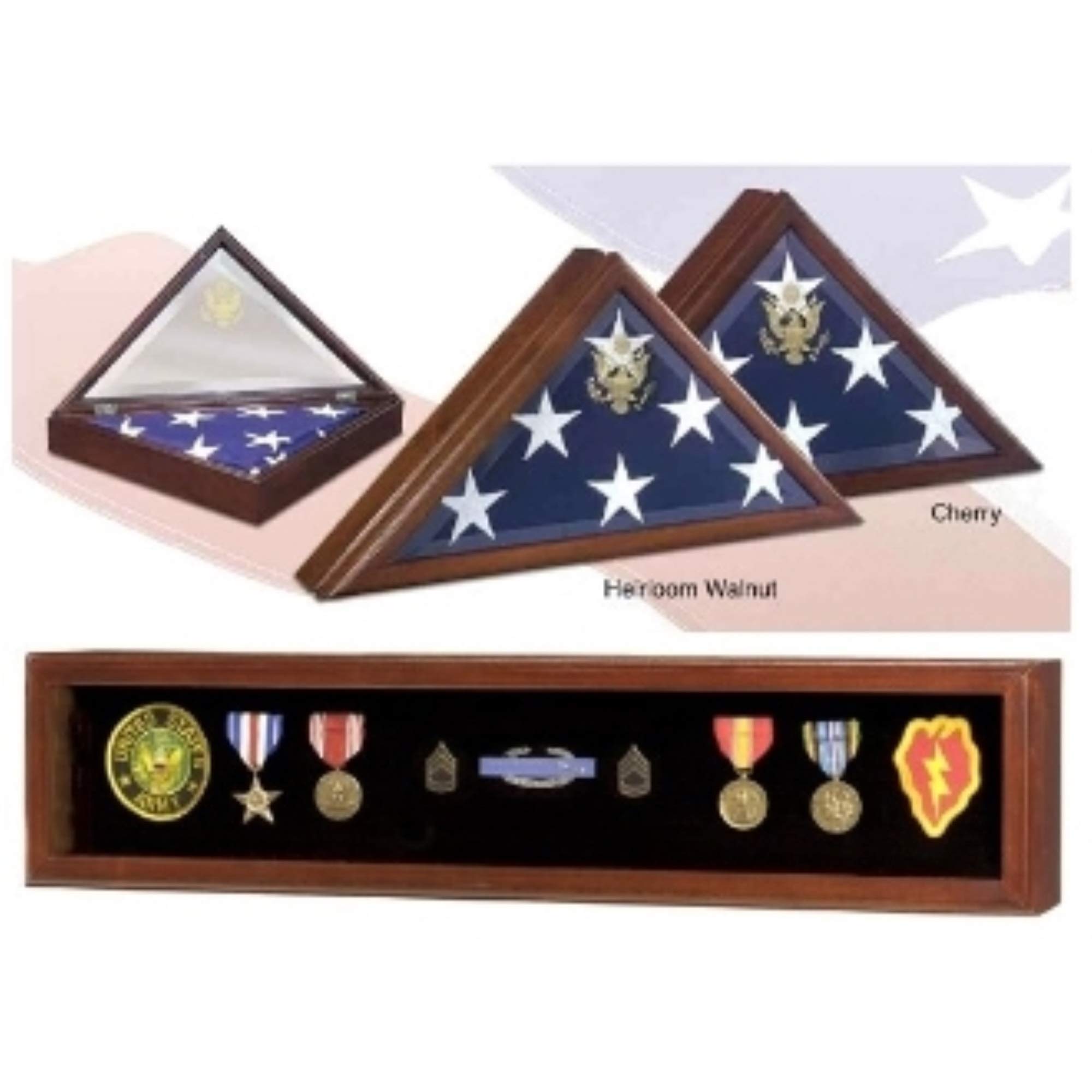 Authentic Capitol Flag with Premium Display Case - Perfect for Home, Office, or Patriotic Gift