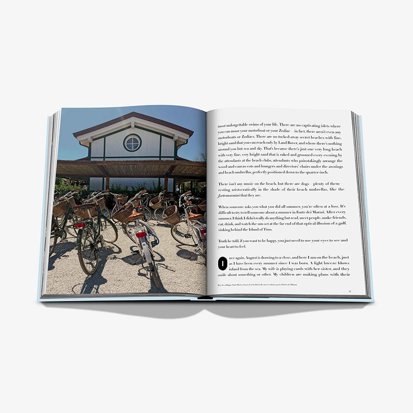 Assouline Forte Dei Marmi Luxury Coffee Table Book - Italian Riviera Travel & Lifestyle Inspiration for Home Decor