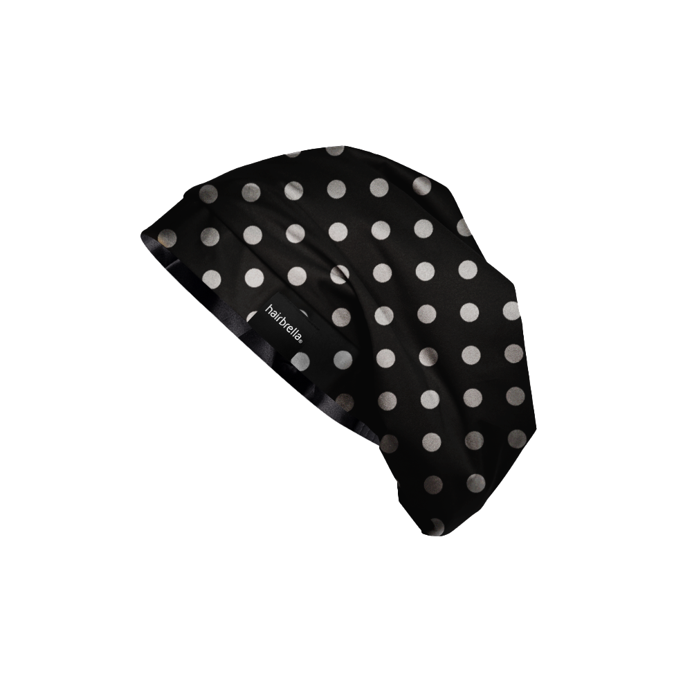 Bundle and Save: Hairbrella Satin Lined Sleep Cap for Curly & Natural Hair - Protect Hair While Sleeping, Travel & Gym Use