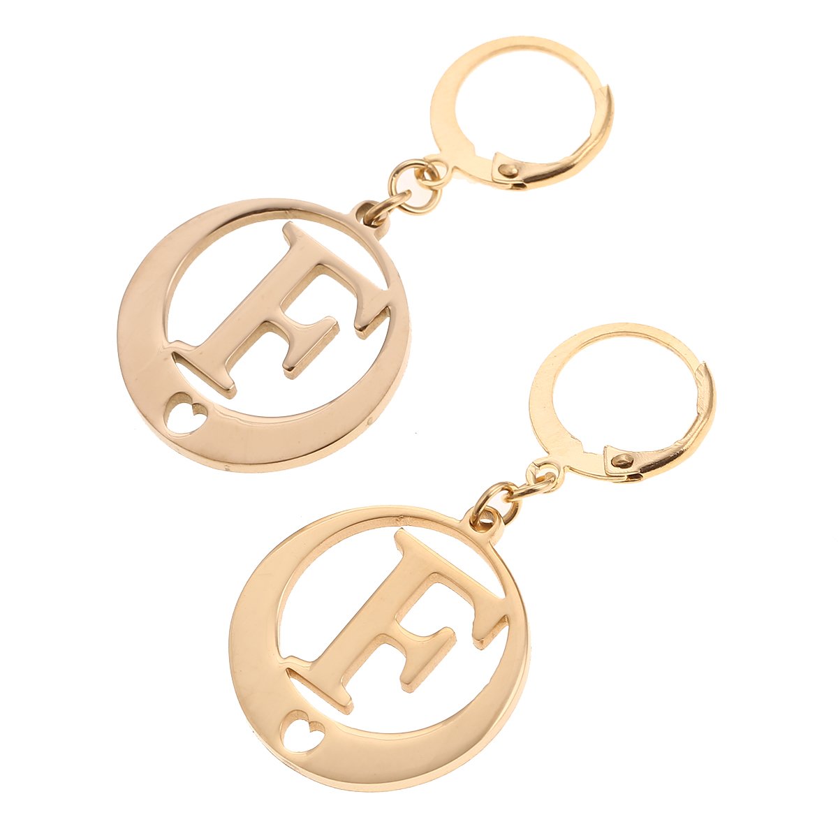Personalized Stainless Steel Monogram Earrings - Custom Initial Letter Jewelry for Women, Hypoallergenic & Tarnish-Free, Perfect for Gifts, Everyday Wear & Special Occasions