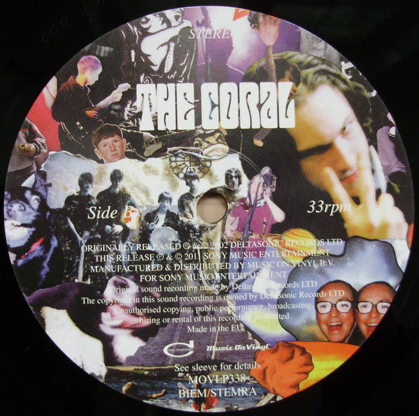 The Coral - Self-Titled LP Album (180g Vinyl, Reissue, Near Mint Condition) - Perfect for Vinyl Collectors & Indie Music Lovers