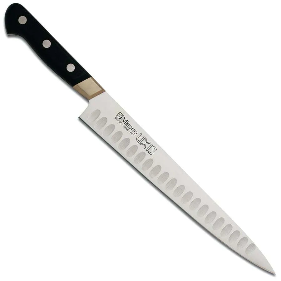 Misono UX10 Hollow Ground Slicer - Premium Japanese Chef Knife for Sushi, Meat & Vegetables | Professional Kitchen & Home Cooking Essential