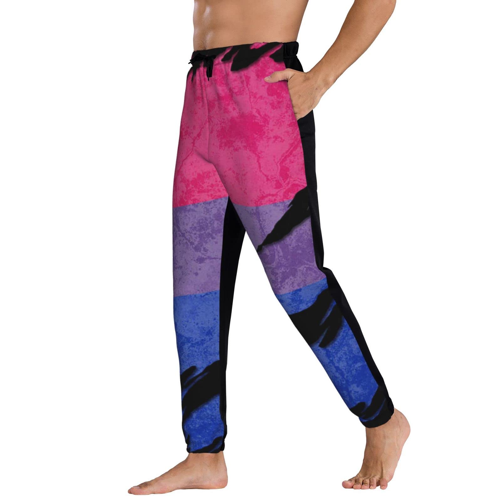 **Men's & Women's Pride Flag Jogger Sweatpants - LGBTQ+ Casual Comfort Pants for Gym, Lounge & Everyday Wear**