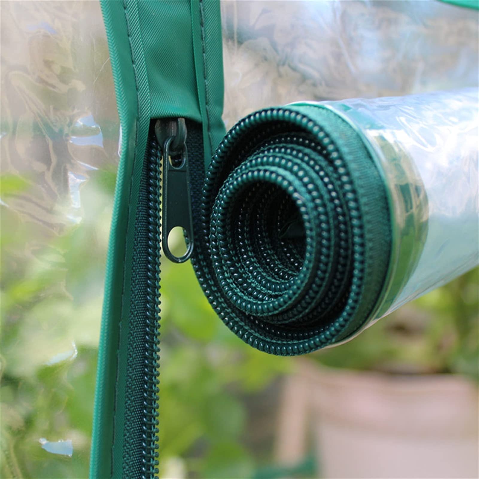 Portable Garden Greenhouse Cover - Waterproof Transparent PVC Plant Protection with 5-Tier Shelves, Sun & Rainproof for Flowers, Herbs & Seedlings | Includes Pulley System (69×49×158cm) - Perfect for Balcony Gardening, Indoor Plant Growth & Outdoor Weather Protection