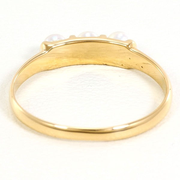 18K Yellow Gold Pearl Ring for Women - Elegant Pearl Jewelry for Weddings, Anniversaries & Special Occasions