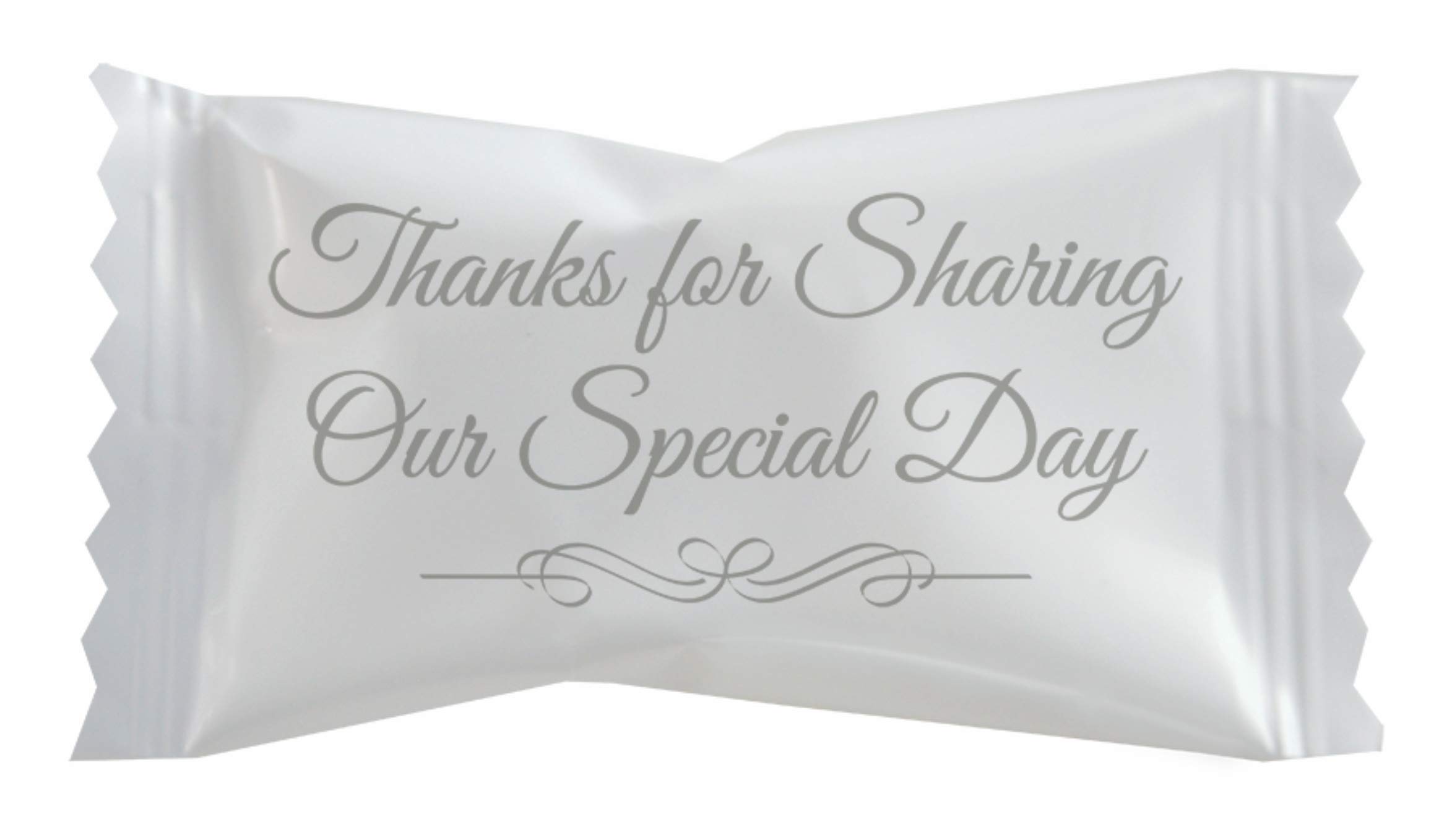 Wedding Buttermints by Party Sweets - 7-Ounce Bags (Pack of 6) | Perfect for Bridal Showers, Receptions & Candy Buffets
