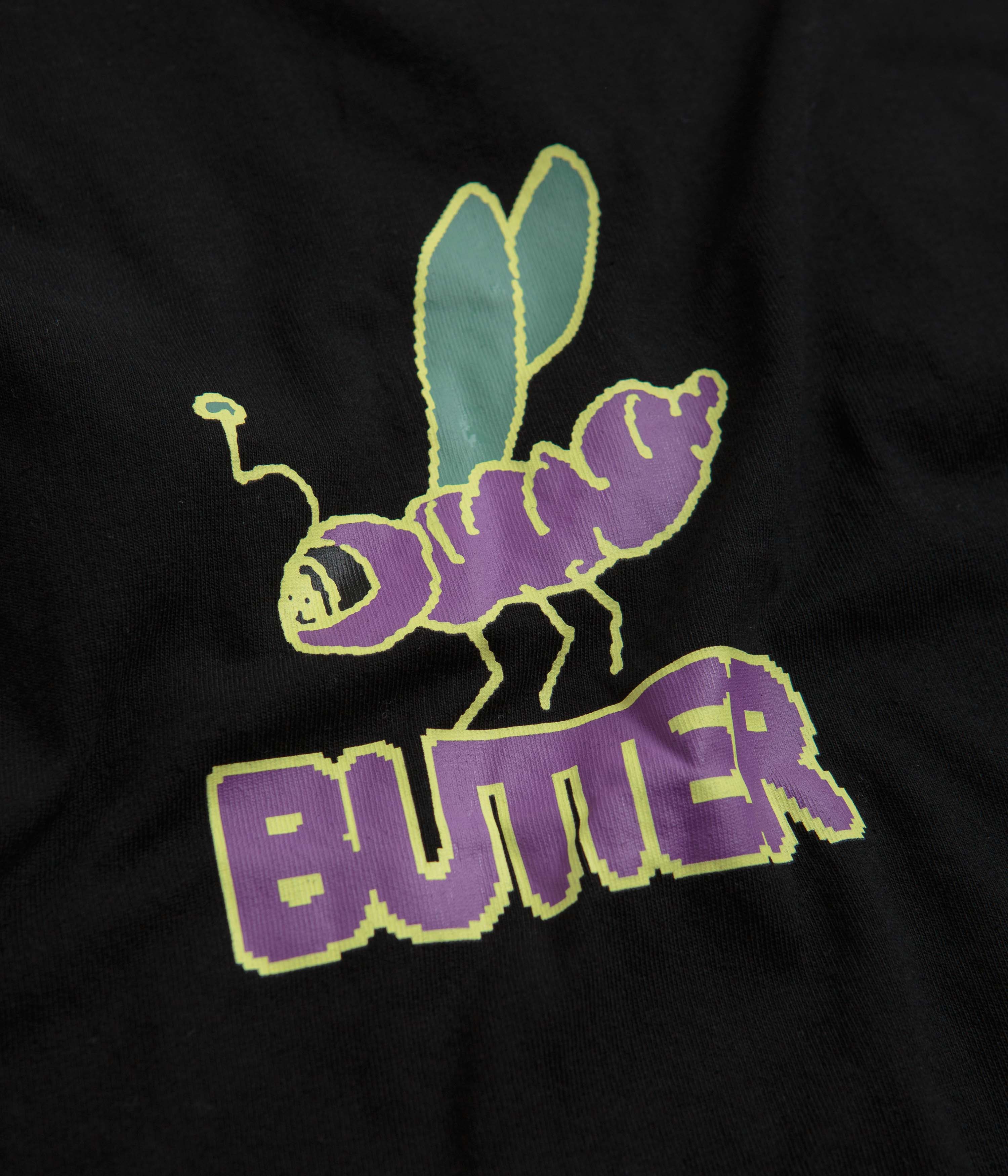 Butter Goods Dragonfly Graphic T-Shirt for Men & Women - Black Casual Tee for Streetwear & Everyday Outfits