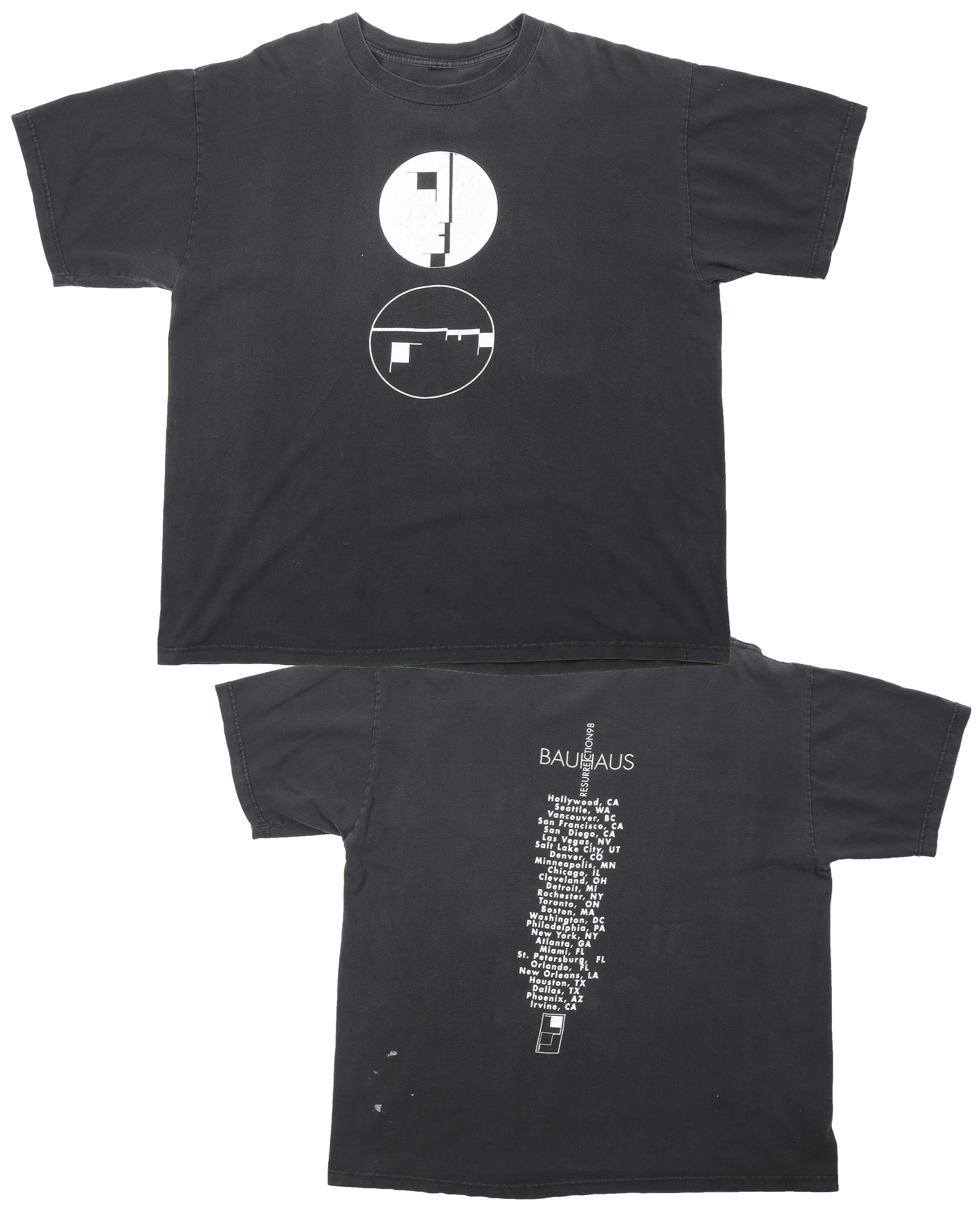 1998 Bauhaus Resurrection T-Shirt | Vintage Band Tee for Men & Women | Perfect for Concerts, Casual Wear & Retro Fashion