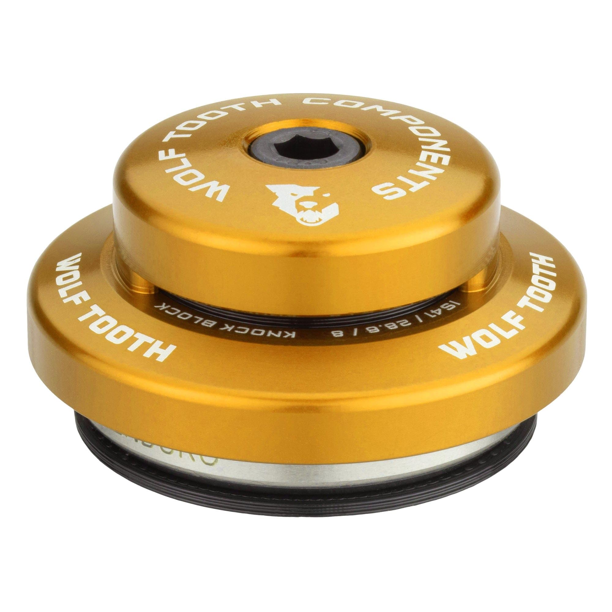 Wolf Tooth IS41/28.6 Upper Headset for Knock Block - 8mm Stack Height - Compatible with Trek Bikes - Perfect for Mountain Bike and Road Bike Headset Upgrades