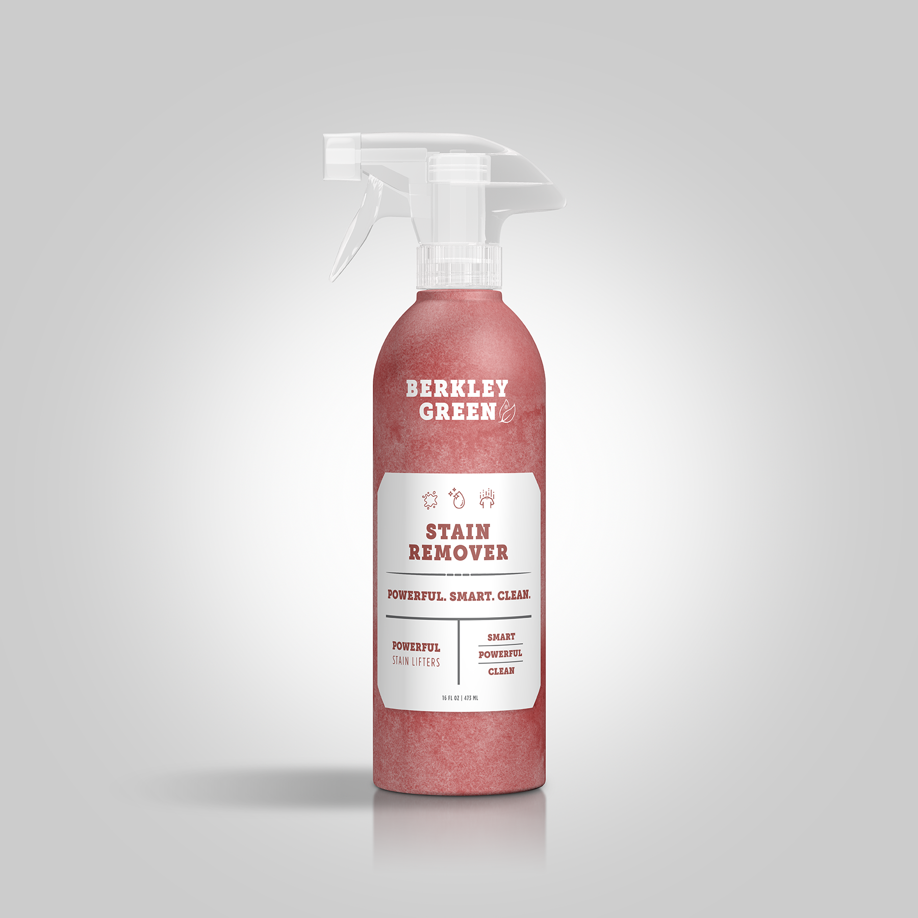 Berkley Green Eco-Friendly Fabric Stain Remover | Non-Toxic Laundry Spot Cleaner | Perfect for Clothes, Upholstery & Carpet Stains | Safe for Kids & Pets