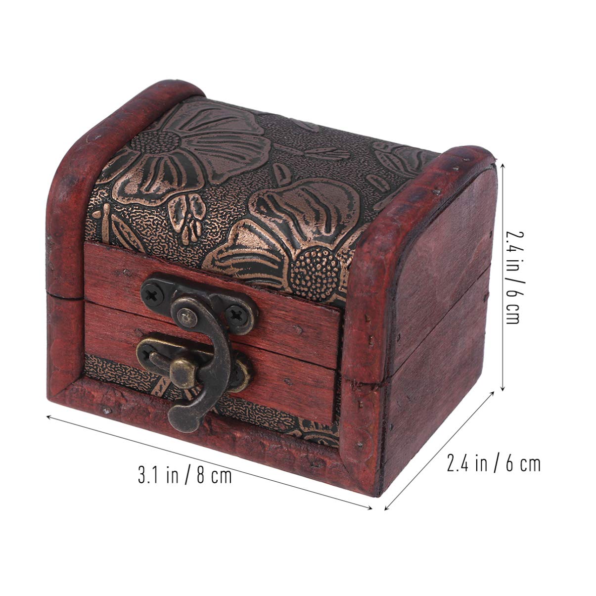 VOSAREA Jewelry Organizer Box - Premium Treasure Storage Case for Jewelry, Toys, and Small Items - Perfect for Travel, Home, and Office Organization