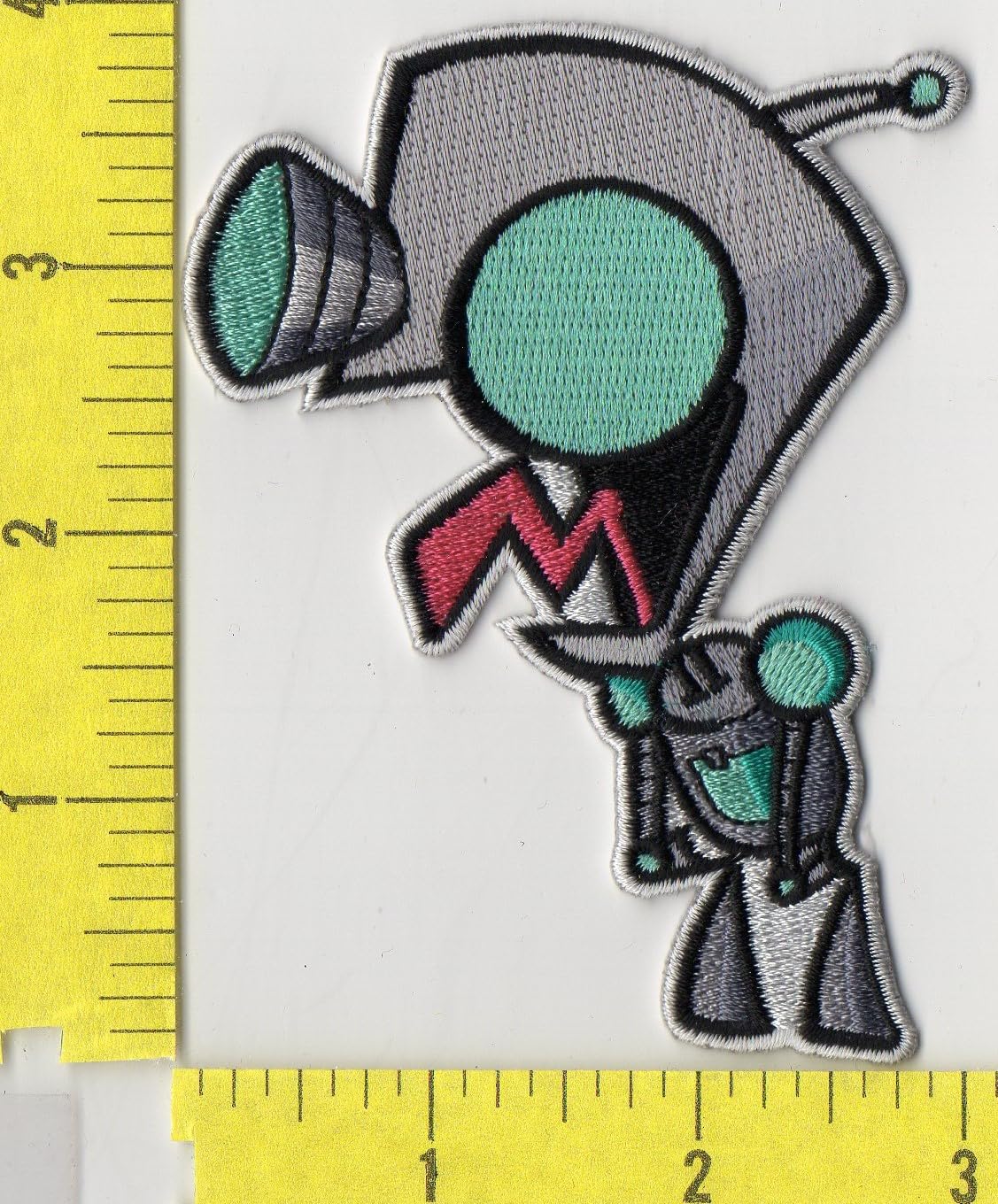 IZ Animated TV Series Girl Robot Character Iron-On Patch for Jackets, Bags & DIY Crafts - Fun Anime Embroidered Badge for Cosplay & Fashion Accessories