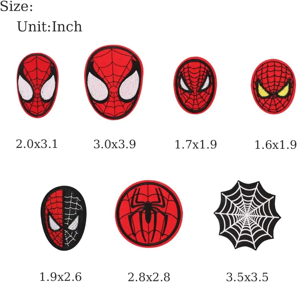 14 Pieces Iron On Patches for Clothing - Embroidered Applique Sew On Patches for Fabric Repair - Perfect for Jeans, Jackets, Hats, Shoes & Backpacks | DIY Fashion & Clothing Customization
