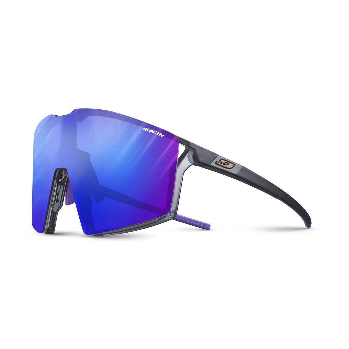 MATTE BLACK TRANSLUCIDE - SHINY BLACK TRESLU  - PURPLE