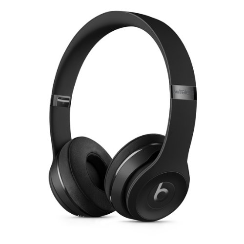 Beats Solo 3 Wireless On-Ear Headphones - Matte Black | Bluetooth Headset with Apple W1 Chip, 40 Hours Battery Life | Perfect for Gym, Travel & Music Lovers