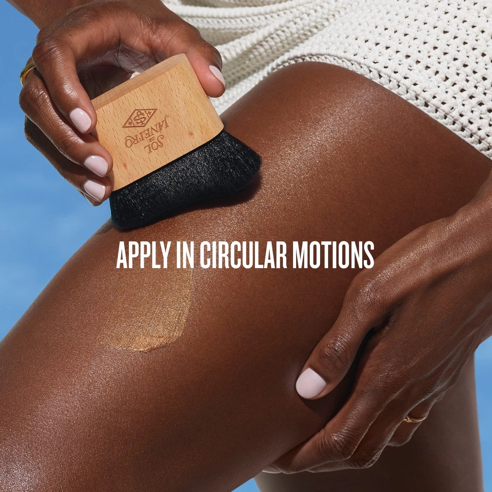 Glowmotions Dry Body Brush for Exfoliation & Lymphatic Drainage – Soft Bristles for Smooth Skin – Perfect for Shower, Spa & Self-Care Routine