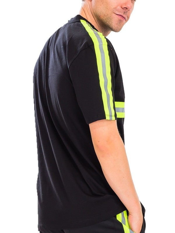 High-Visibility Reflective T-Shirt for Running, Cycling & Safety - Breathable & Comfortable Workout Tee for Men & Women