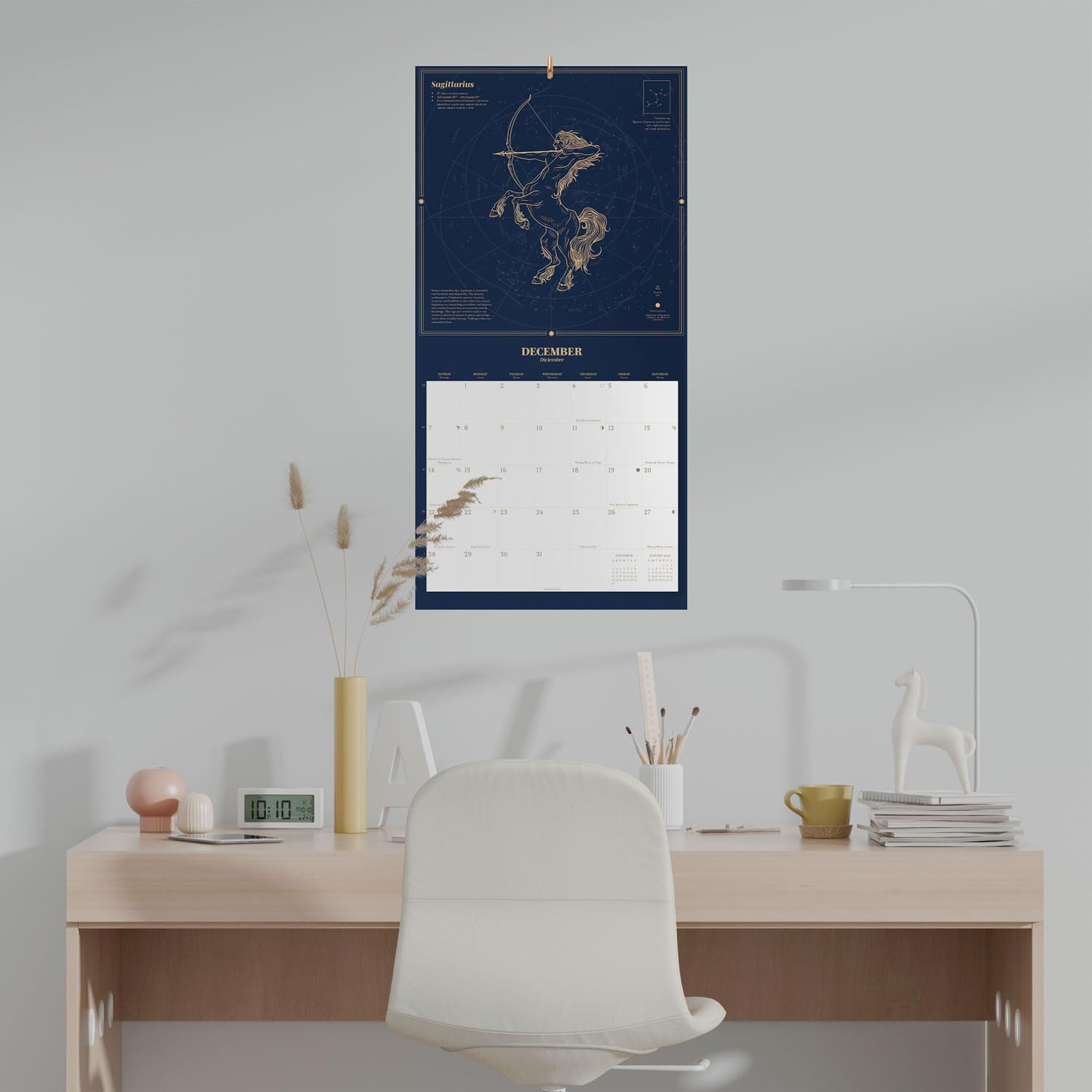 2025 Astral Wall Calendar - 12