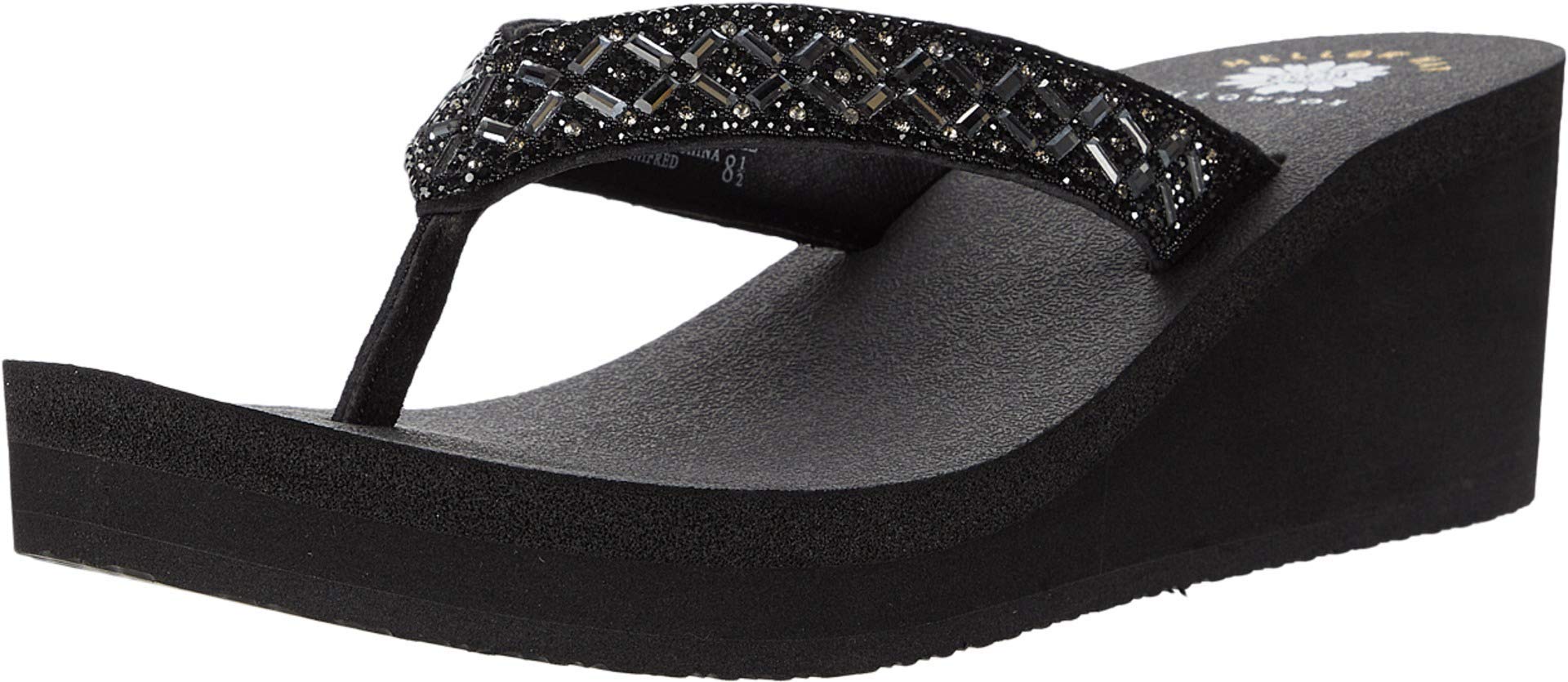 Yellow Box Winifred Black Women's Ankle Boots 7 M - Perfect for Casual Outings & Office Wear