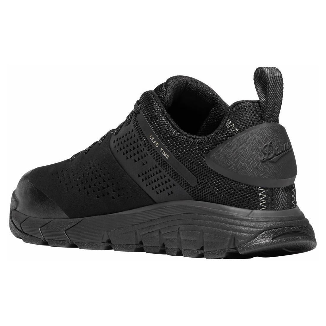 Lead Time Women's 3 Nano Toe Work Shoes - Black Safety Shoes for Nurses, Waitresses & Healthcare Professionals - Slip Resistant & Comfortable for Long Shifts