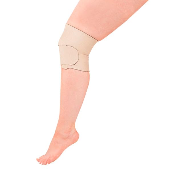 Juzo Compression Knee Wrap - Black, Medium Size for Knee Pain Relief & Support - Ideal for Running, Sports & Post-Surgery Recovery