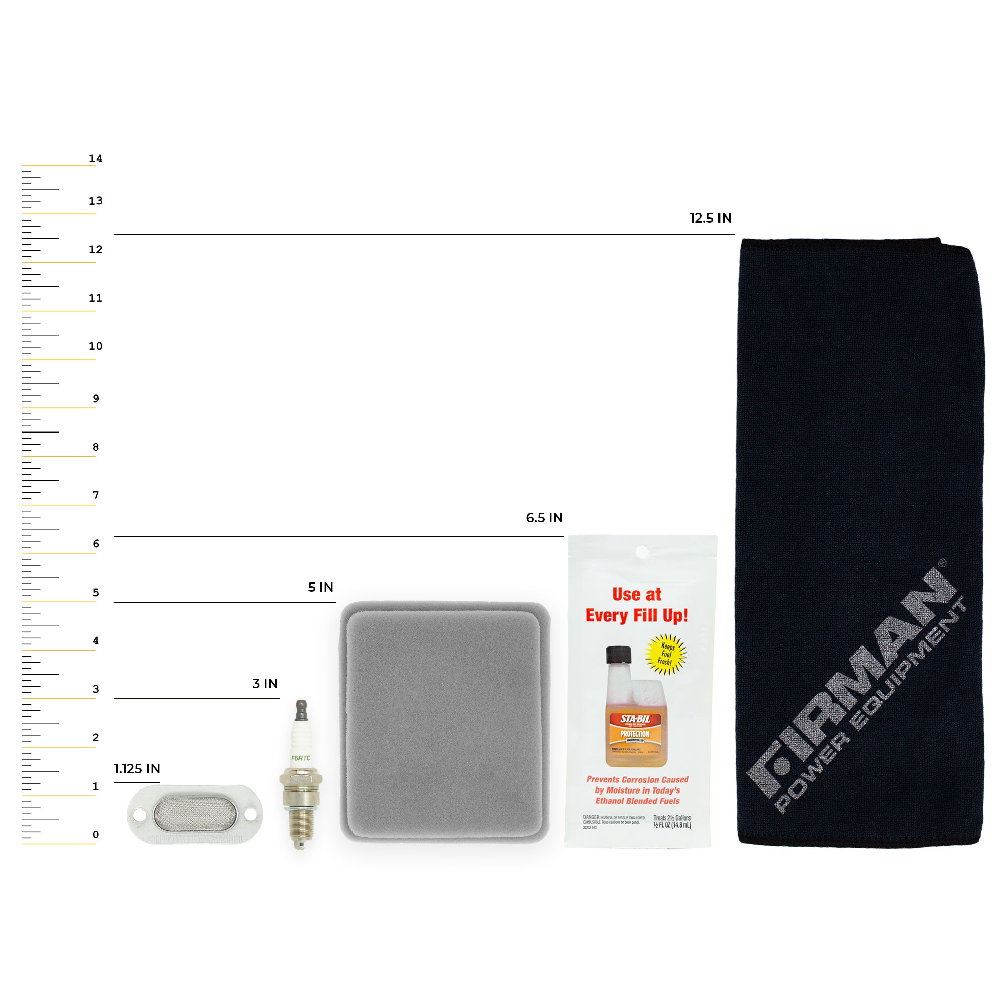 80cc Performance Maintenance Kit - Complete Tune-Up Kit for 80cc Engines - Ideal for Dirt Bikes, Scooters & ATVs - Enhance Engine Longevity & Power