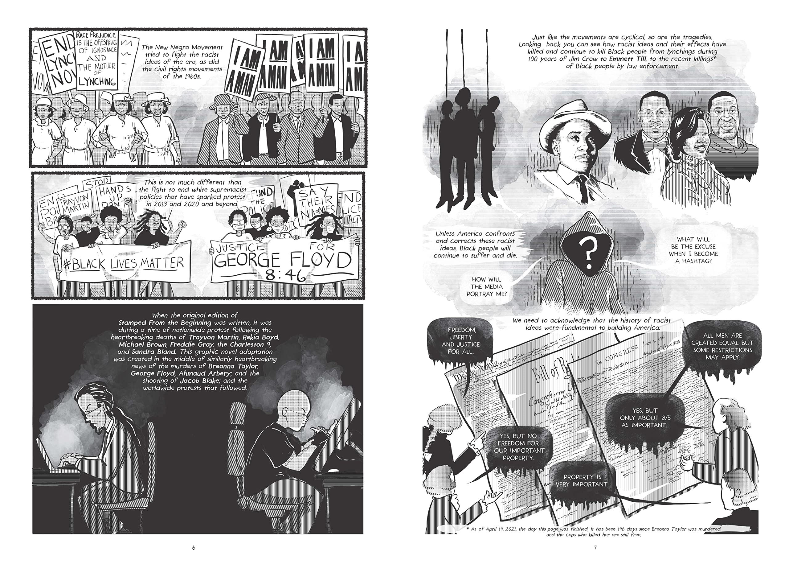 Stamped from the Beginning: The Definitive Graphic Novel History of Racist Ideas in America - Perfect for History Buffs & Social Justice Advocates