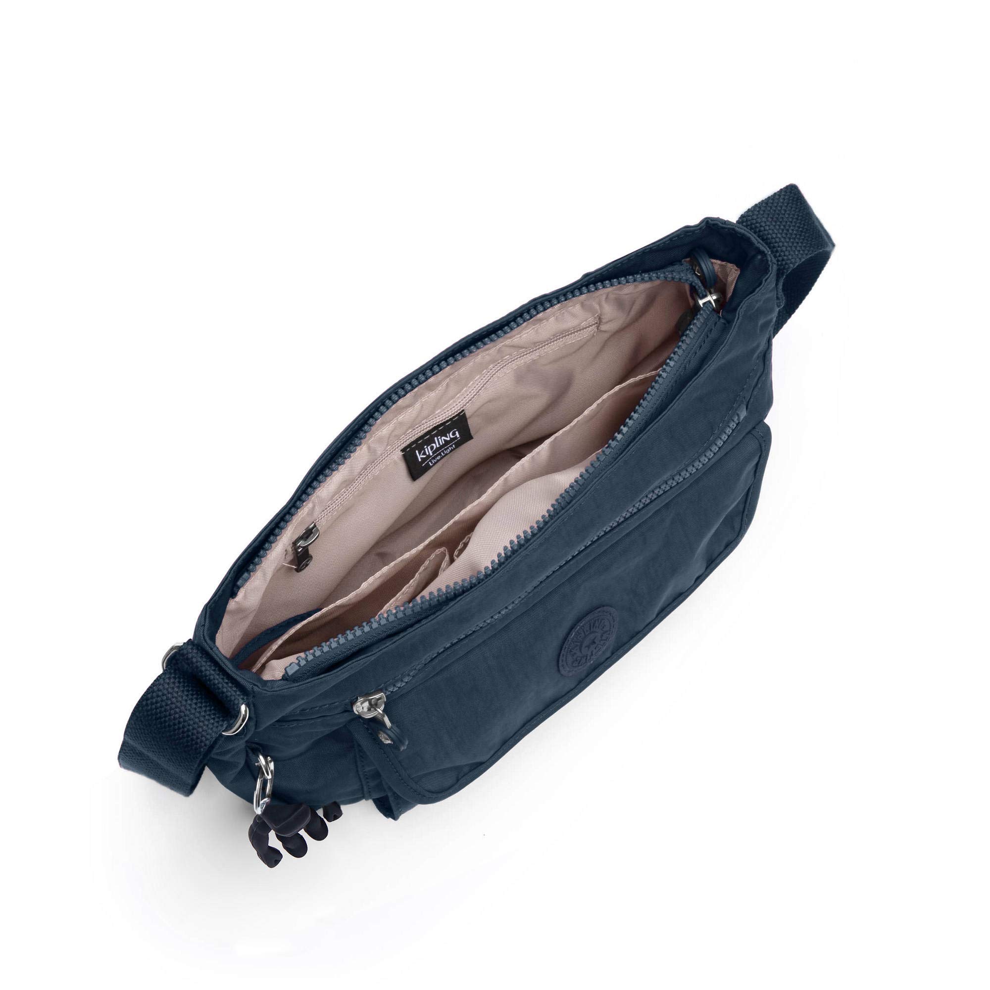Kipling Syro Crossbody Bag - Light Blue, Stylish & Durable for Women | Perfect for Travel, Work & Everyday Use