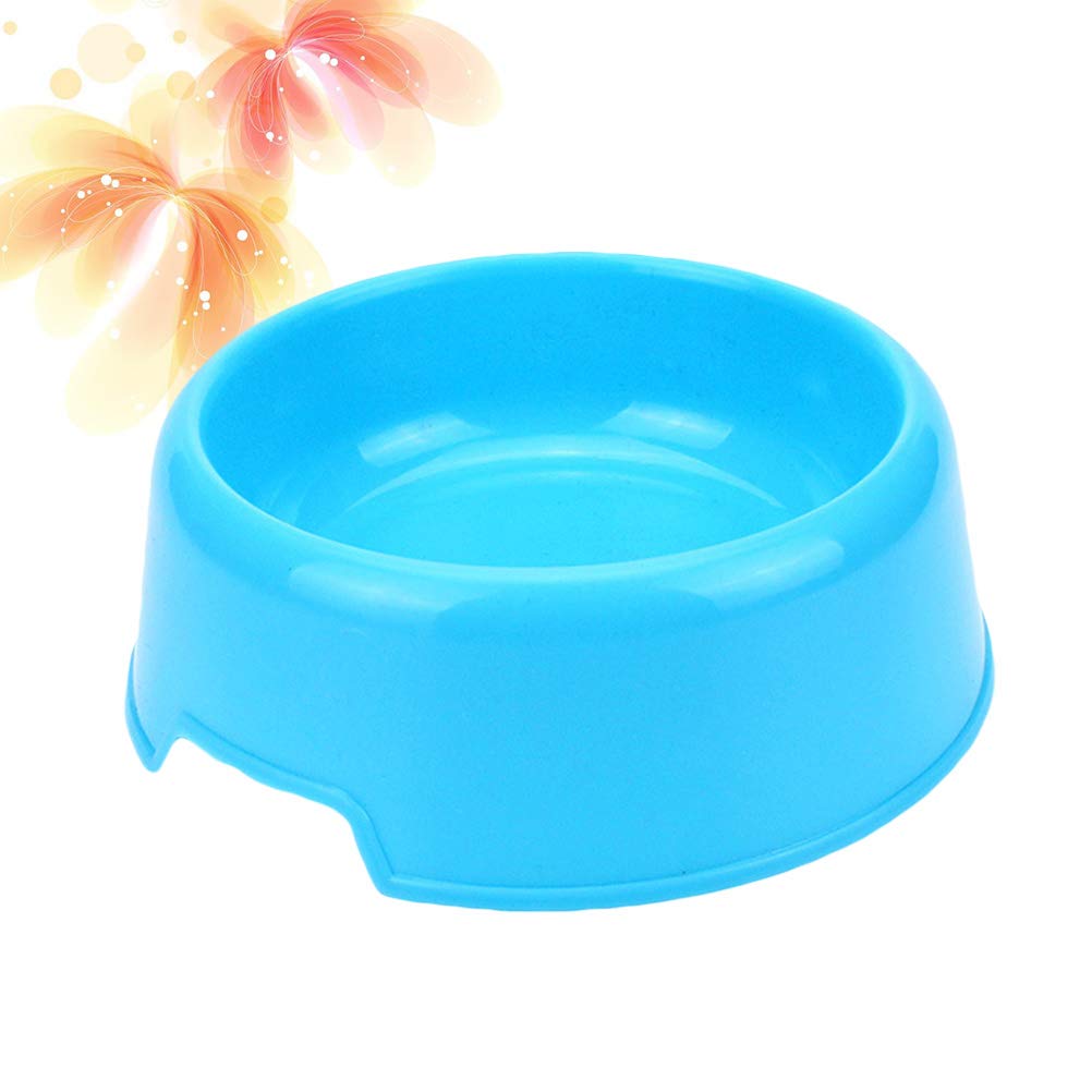 2pcs Round Pet Bowl for Dog Food & Water - Durable Feeding Dishes for Pets