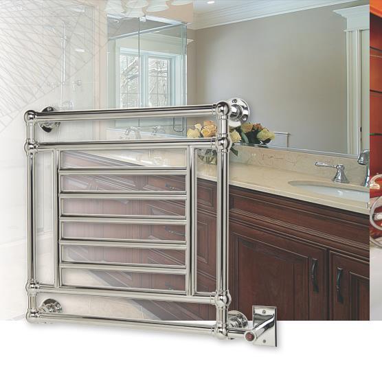 Premium MYSON EUROPEAN TRADITION SALMON EB31 Hardwired Bathroom Towel Warmer - 31