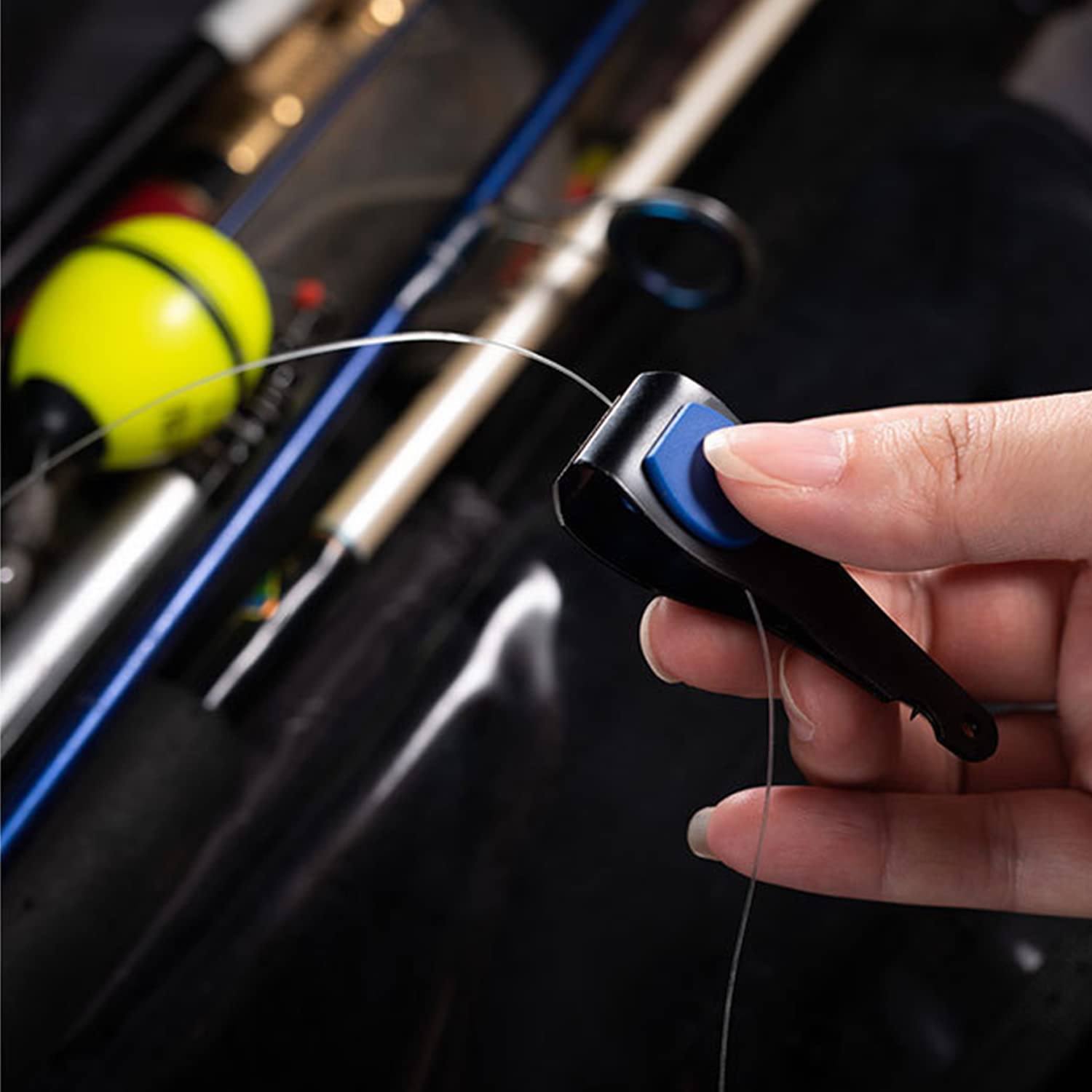 Premium Fishing Line Cutters - Multi-Function Angling Scissors & Nail Clippers - 4-Piece Tackle Tool Set for Outdoor Fishing & Camping - Perfect for Cutting Lines, Trimming Nails & Camping Gear